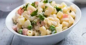 Filipino Chicken Macaroni Salad Recipe